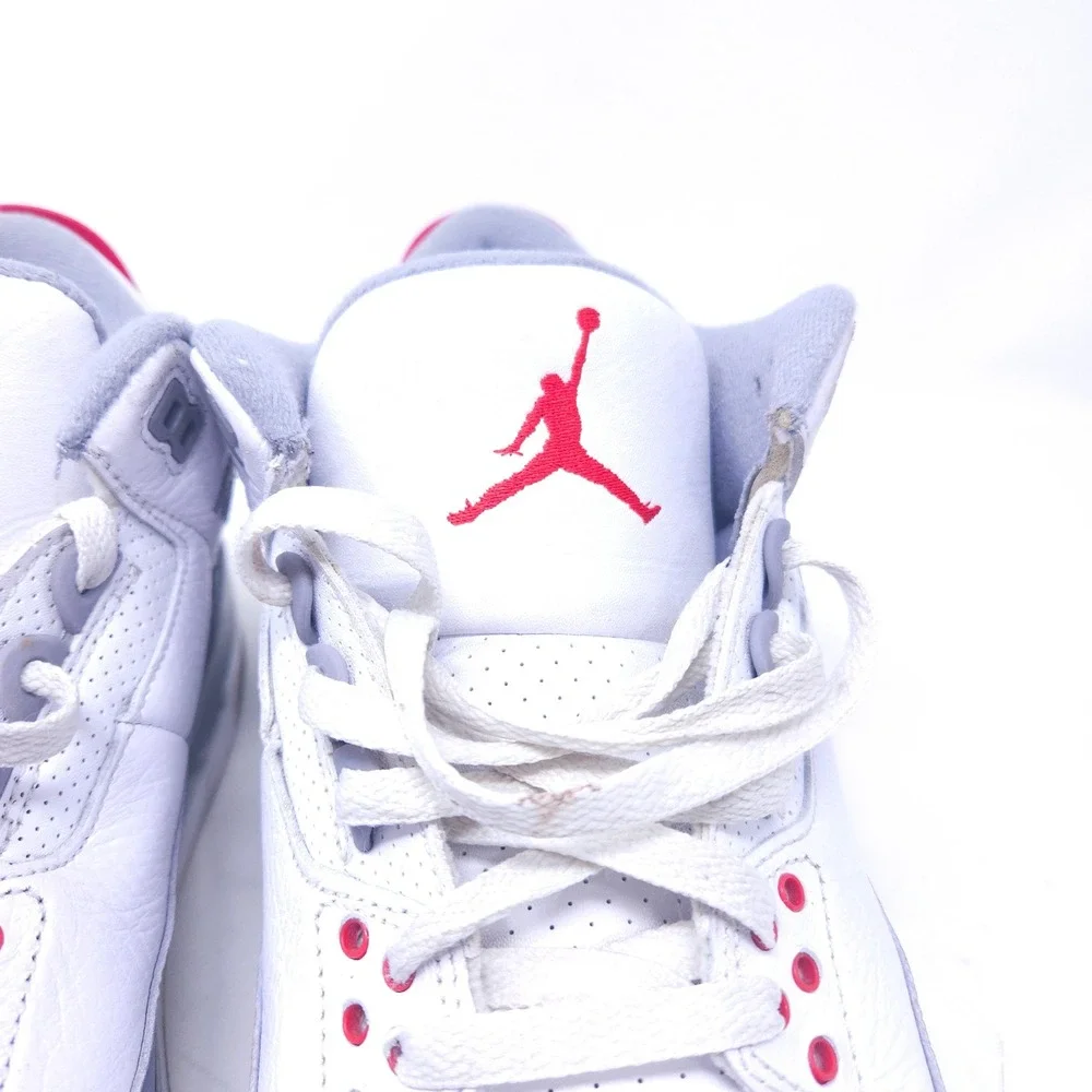 Air Jordan 3 Retro Tinker NRG White Fire Red Navy AQ3835-160 Mens 11 Sneaker